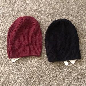 NWT. BOGO beanie hats. Nordstrom’ Caslon.